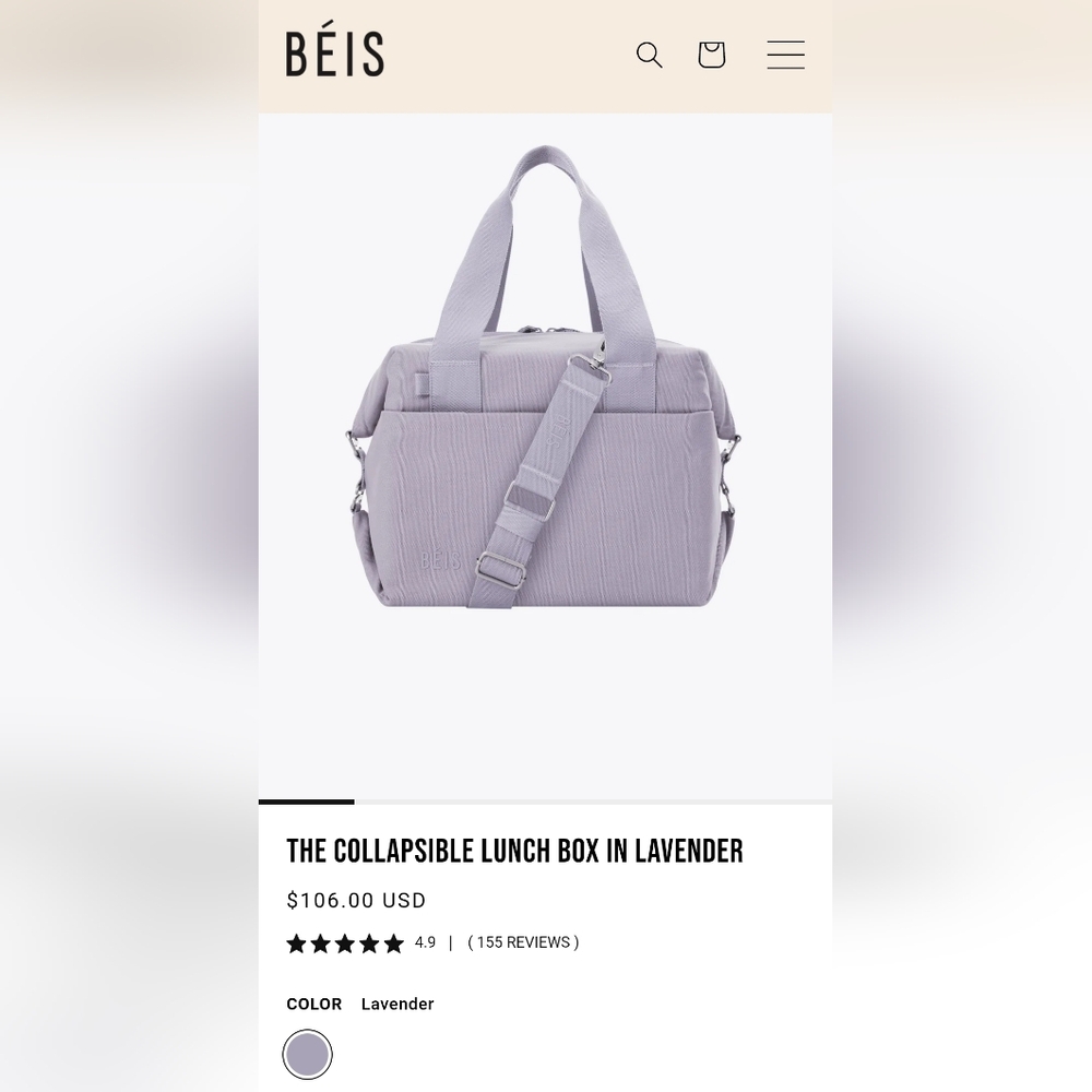 Beis Collapsible Lunch Box